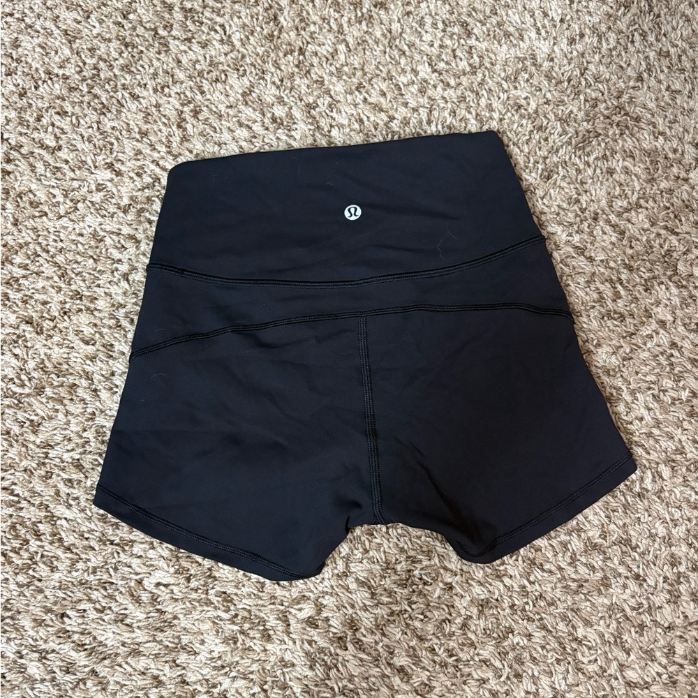 lululemon athletica Women's Black Athletic Shorts